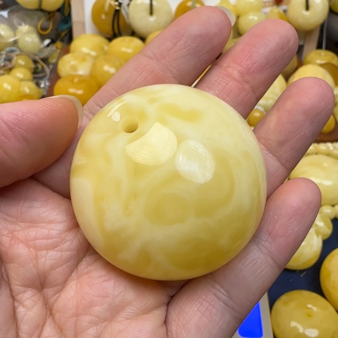蜜蜡未镶嵌颈饰天然蜜蜡