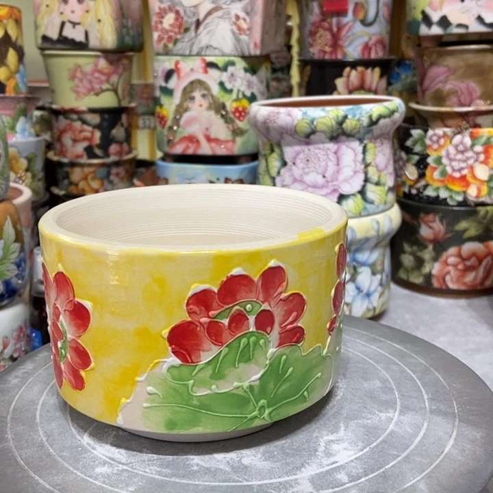 景德镇艺术手绘作品