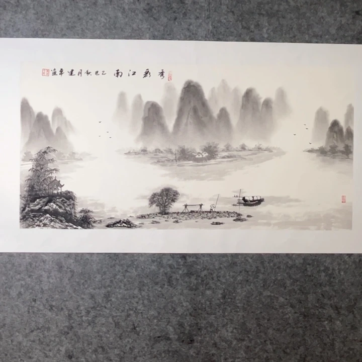 国画精品手绘国画作品