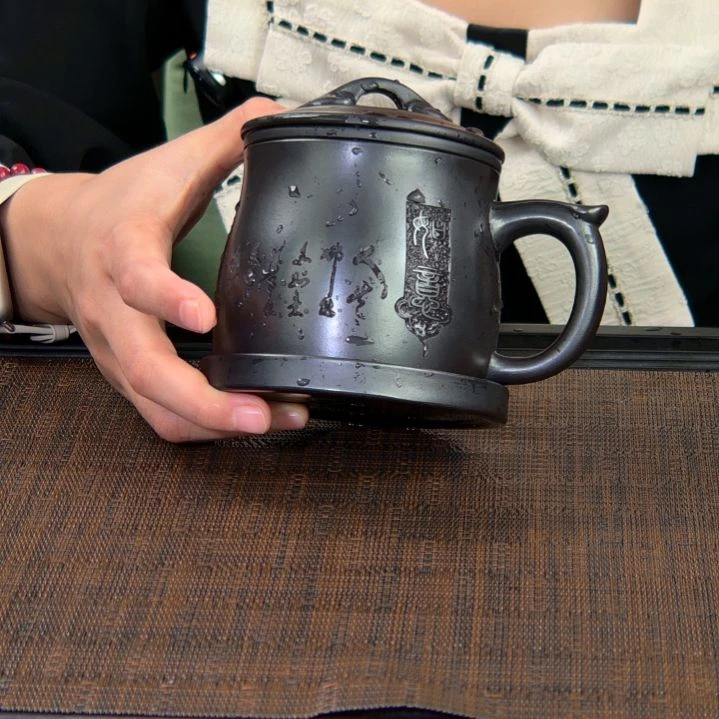 茶杯紫砂高货放漏