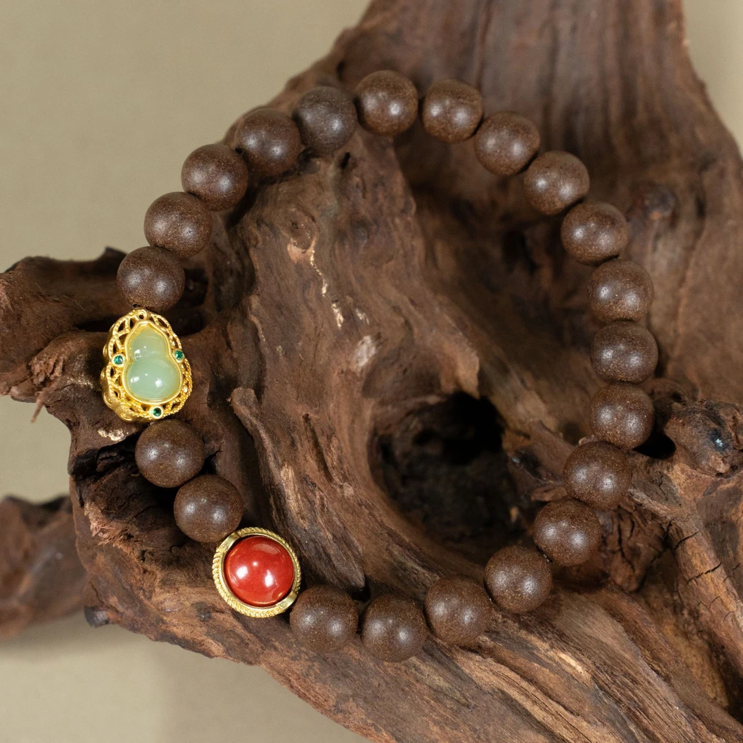 沉檀合香【春月蝴蝶】8mm设计款古法合香手工手串