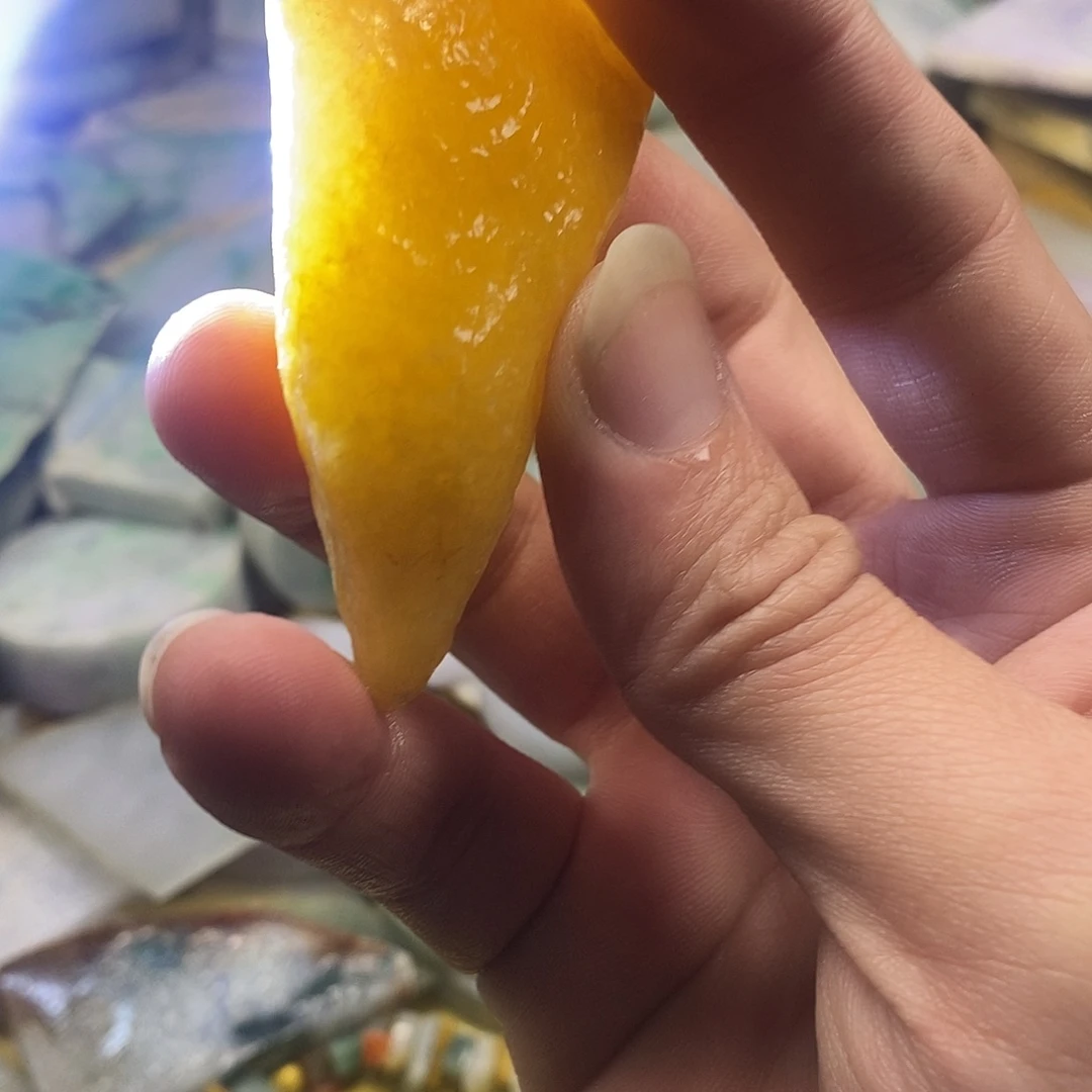 翡翠未镶嵌挂件天然缅甸