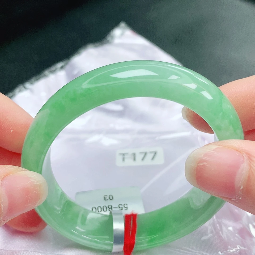 【闪购商品】未镶嵌手镯翡翠缅甸天然a货翡翠56贵