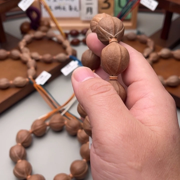 M***J橄榄核手串/手链梅林铁核