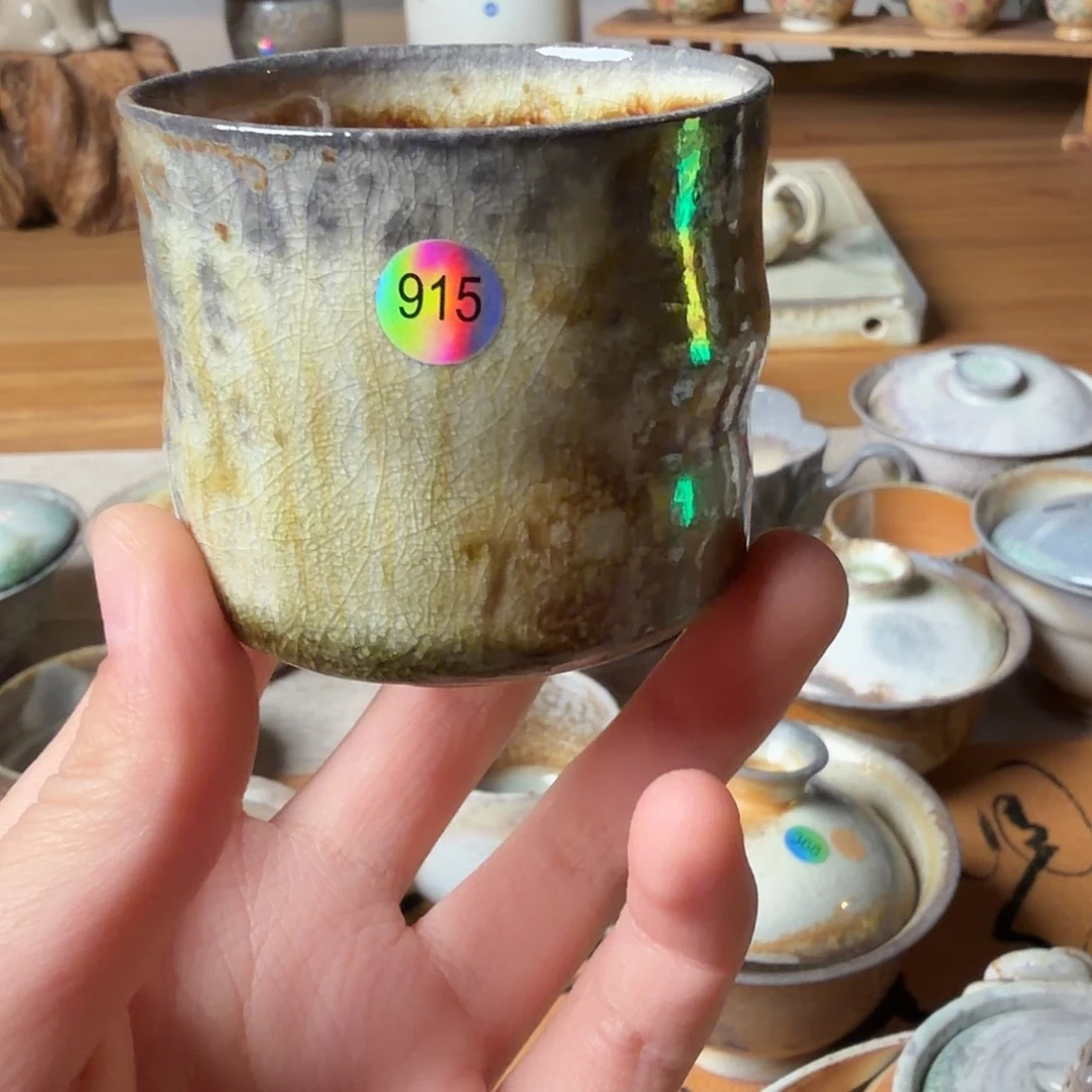 915青云柴窑烧制陶瓷