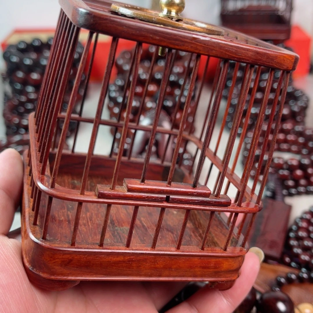 小叶紫檀其他磊**?小叶紫檀蝈蝈笼