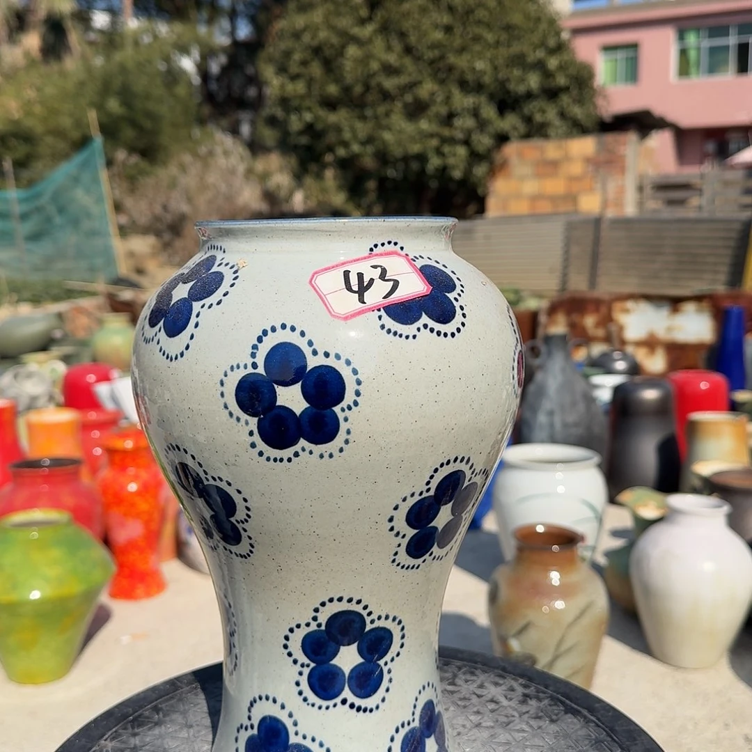 陶瓷微瑕景德镇手工花器