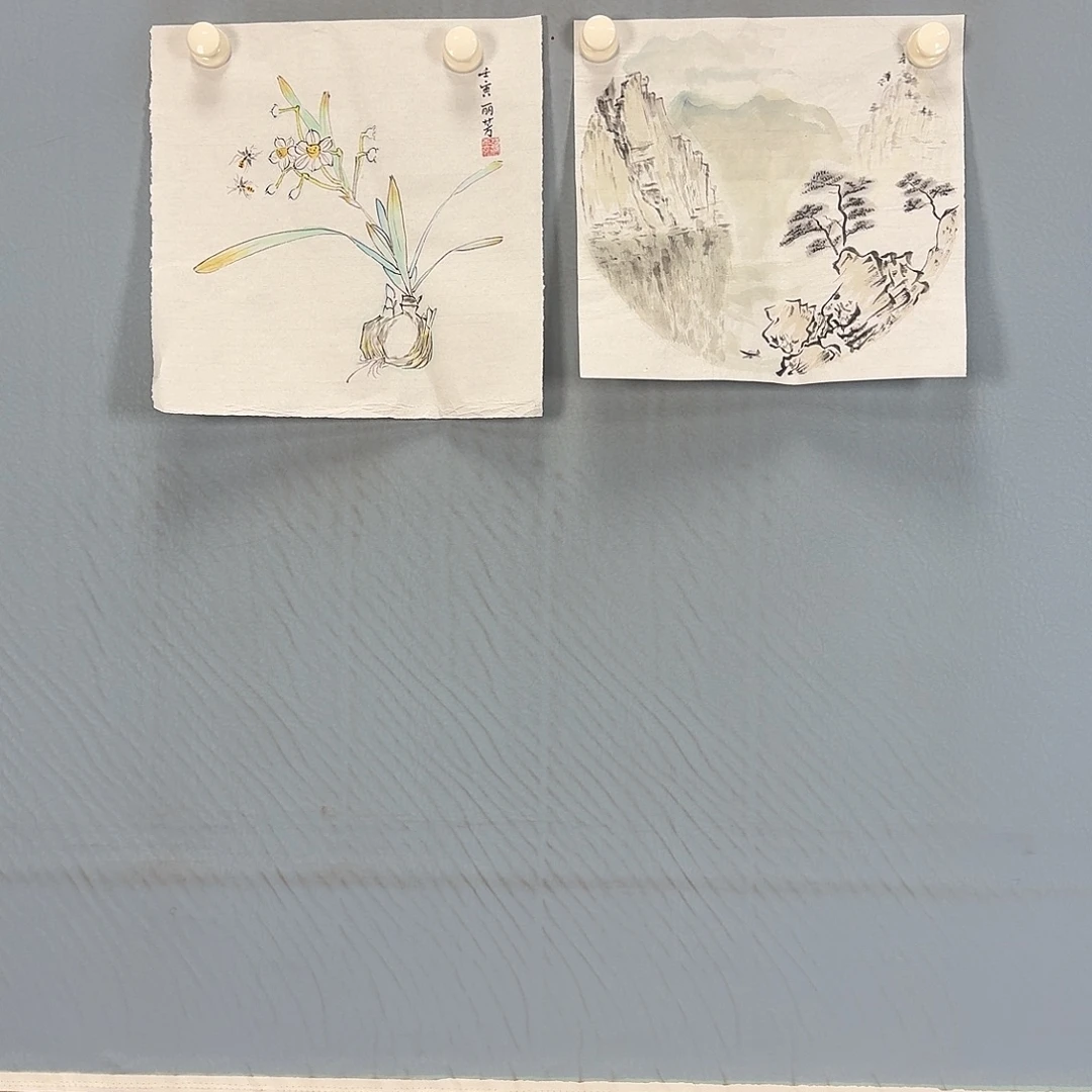 国画314 牡丹一如您的脸颊美丽的