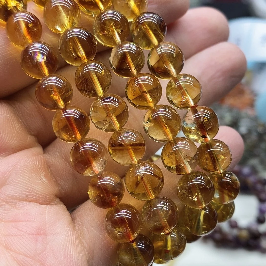 水晶手链未镶嵌多样性发货发一条