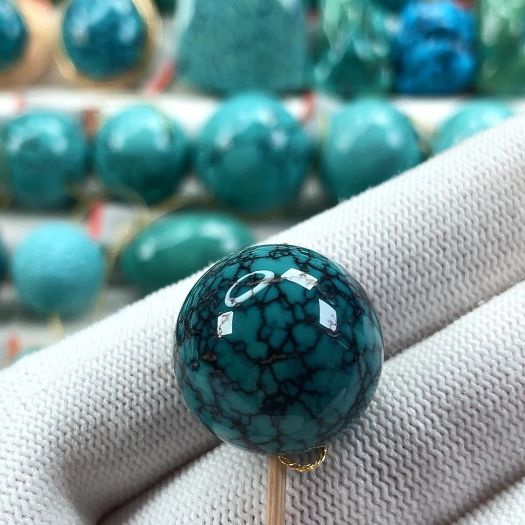 猴***宝绿松石未镶嵌车挂