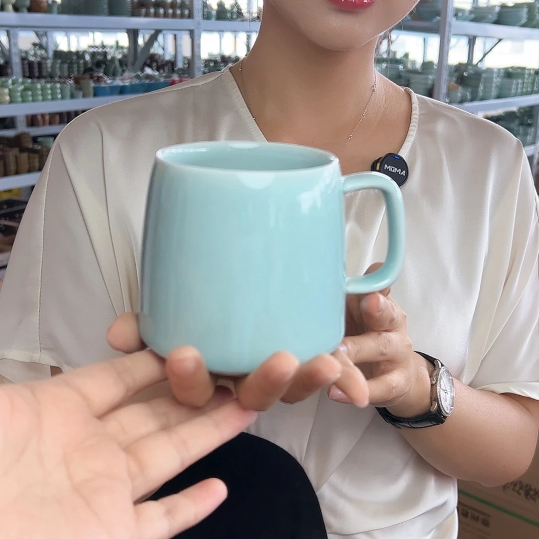 龙泉云间青瓷小米茶器