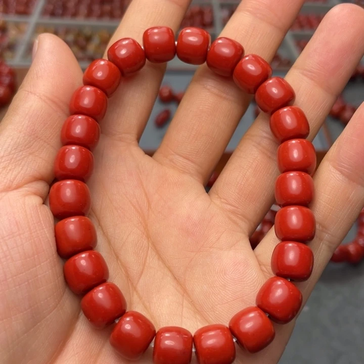南红玛瑙手串9多样性发1未镶嵌