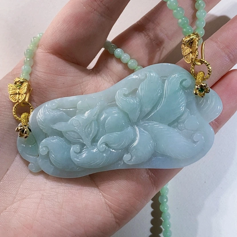 【闪购商品】翡翠未镶嵌颈饰吊坠