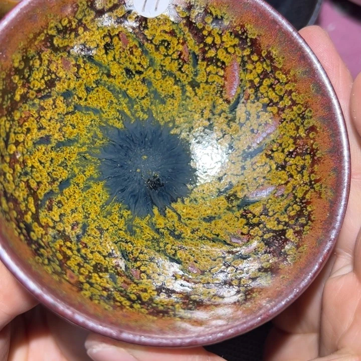 茶盏开**闲建窑建盏茶器77