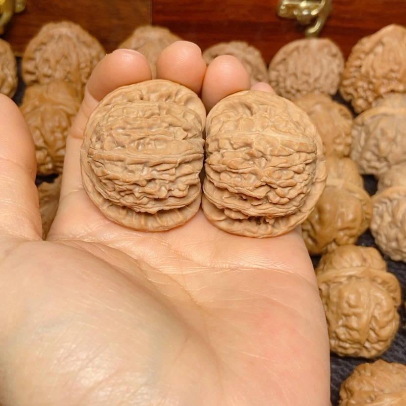 【闪购商品】吊坠文玩核桃阿*白狮子41