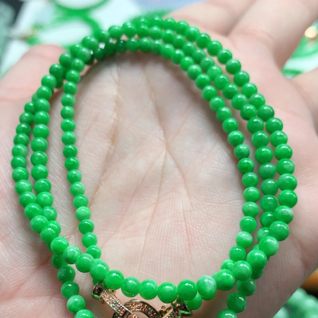 翡翠未镶嵌手链翡翠