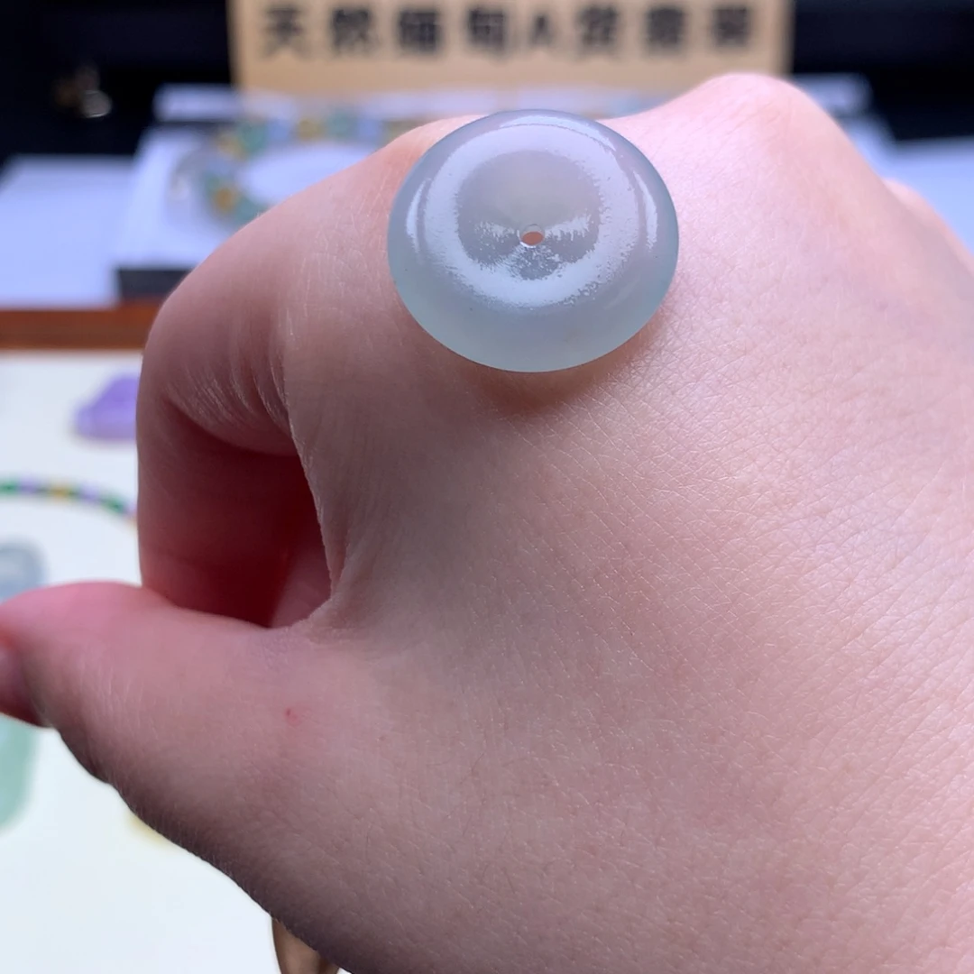 定制翡翠未镶嵌平安扣
