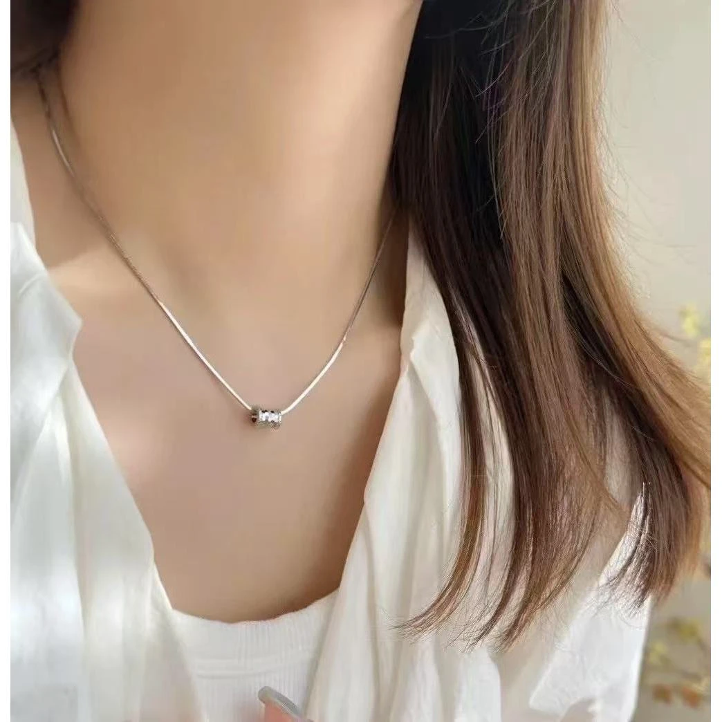 链子925银 小众设计锁骨小蛮腰项链女款#SST1422