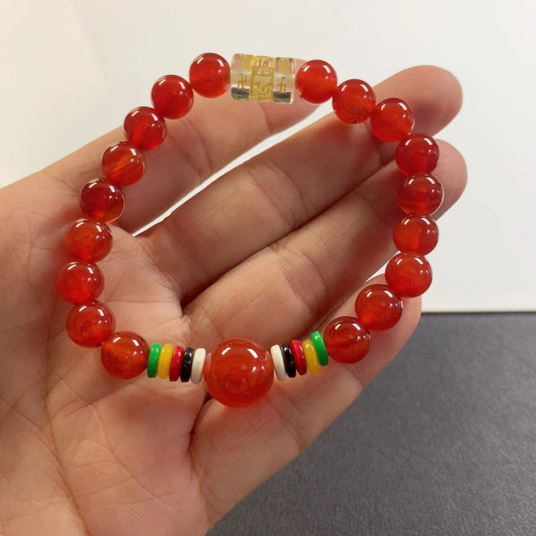 玛瑙/玉髓合金颈饰