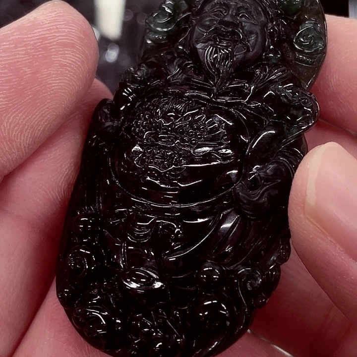 颈饰未镶嵌翡翠先鉴后发一物一证