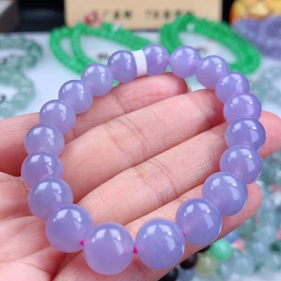 翡翠手链未镶嵌卡10mm