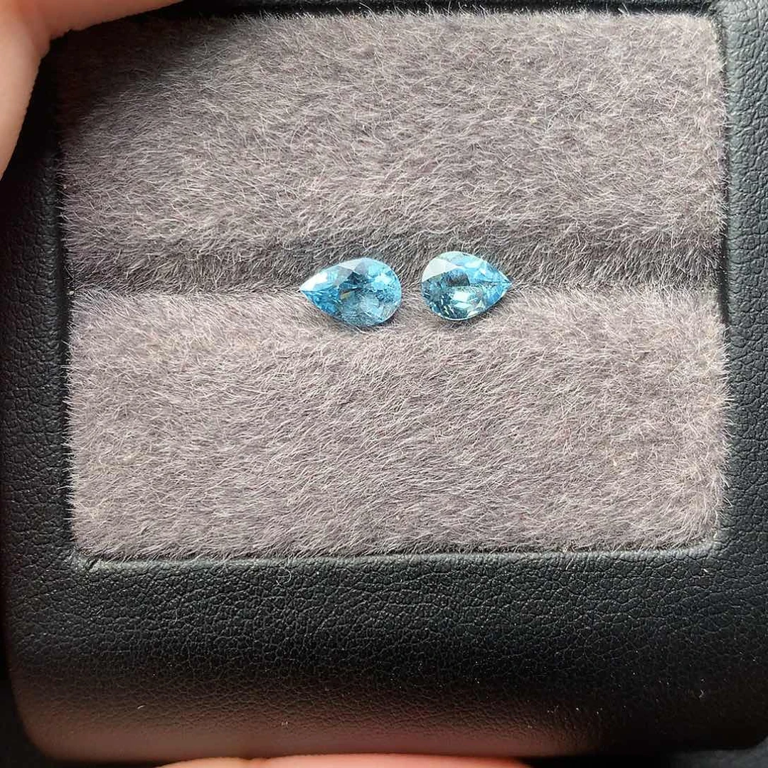 海蓝宝石裸石超级圣玛利亚海蓝宝1.12