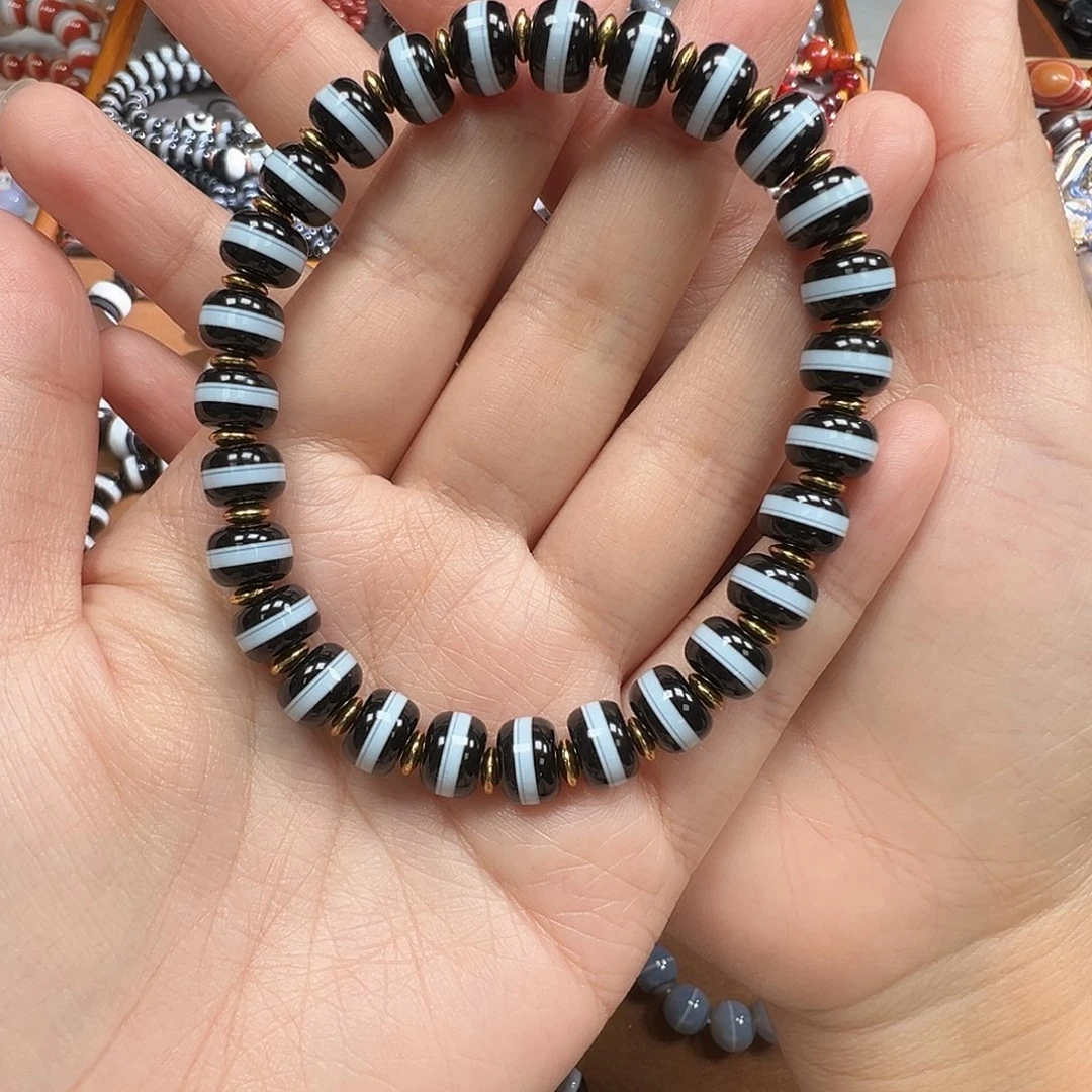 玛瑙/玉髓合金手串