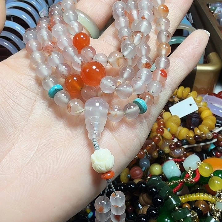 玛瑙/玉髓合金手链炎灿好物