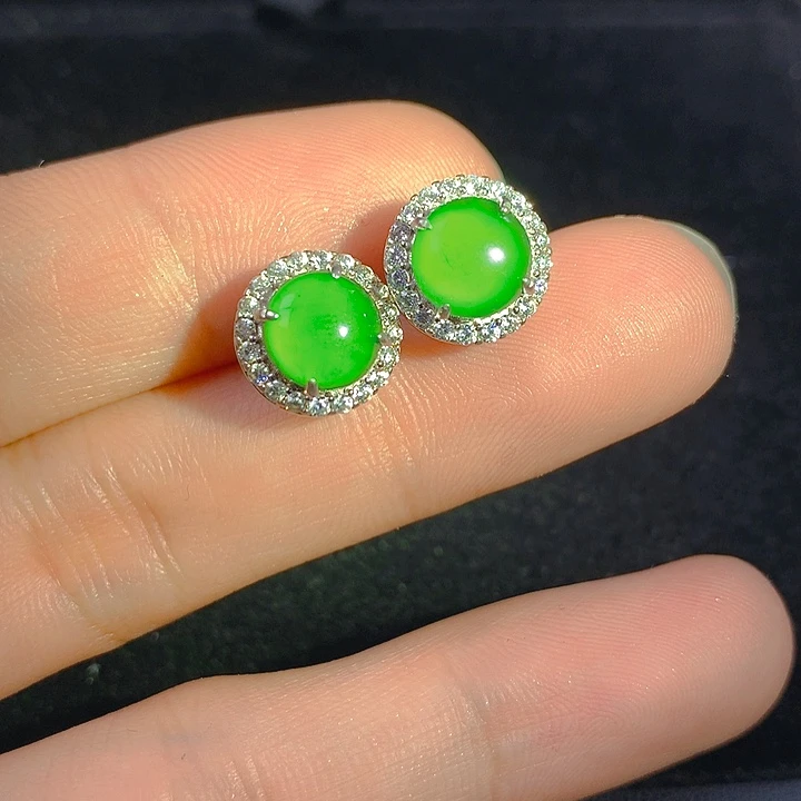 【闪购商品】翡翠银S925镶嵌颈饰翡翠