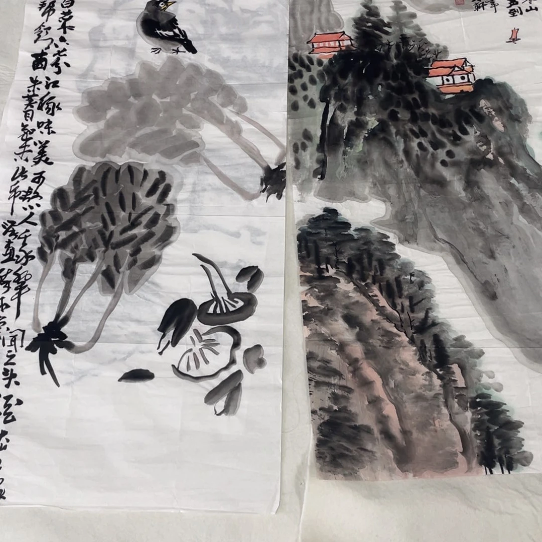 順***福国画卢景玉老师绘画