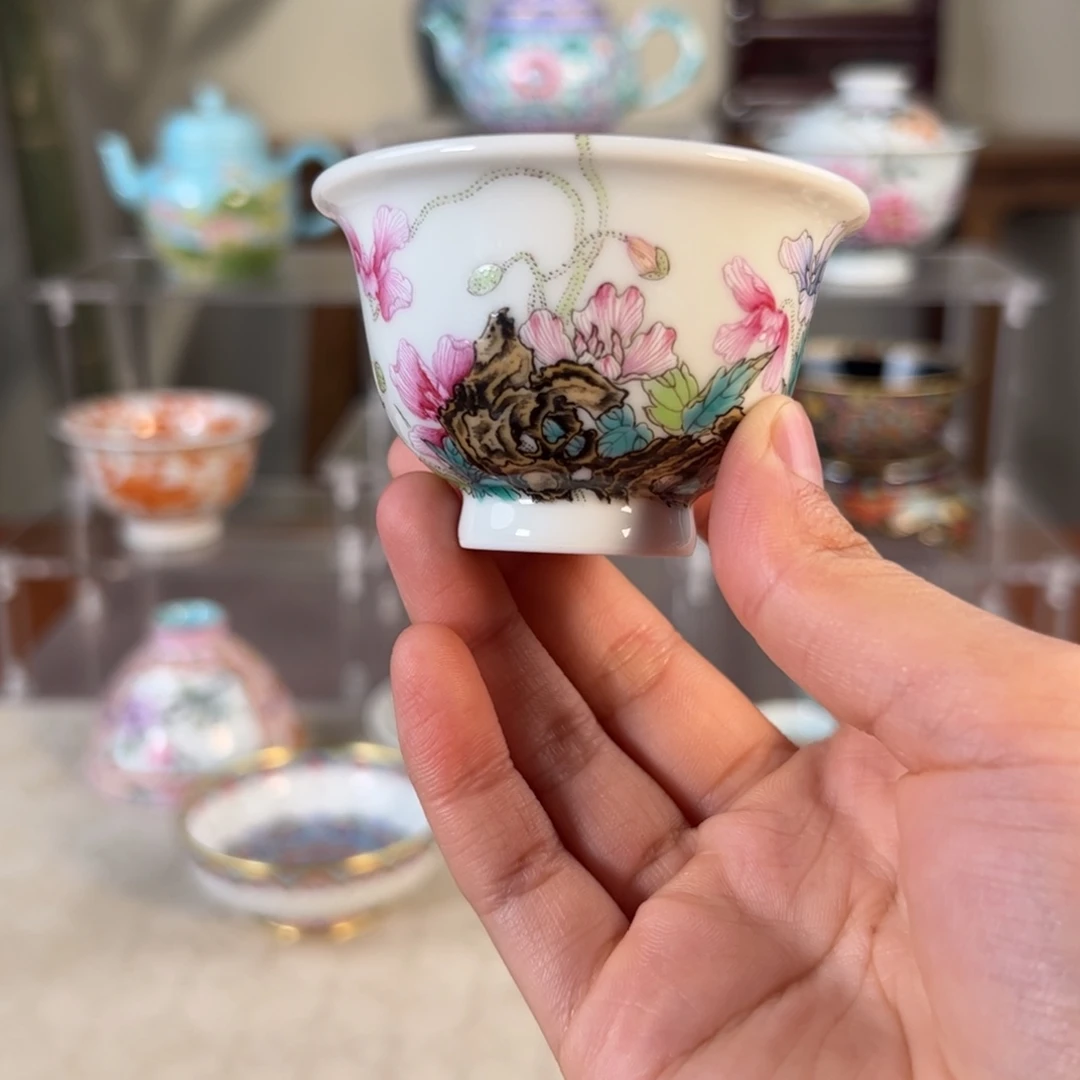纯手工手绘 高端茶器