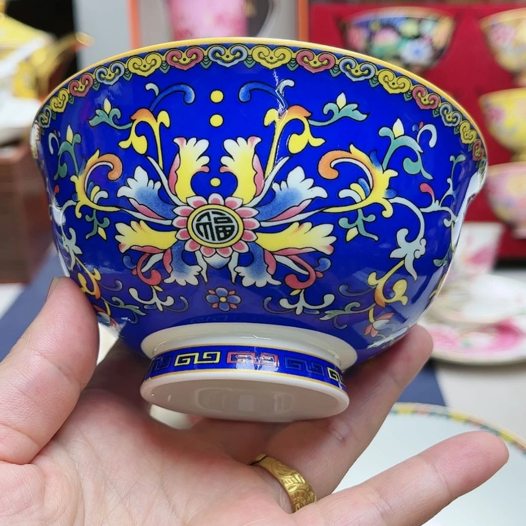 【闪购商品】珐琅4.5寸4个………………