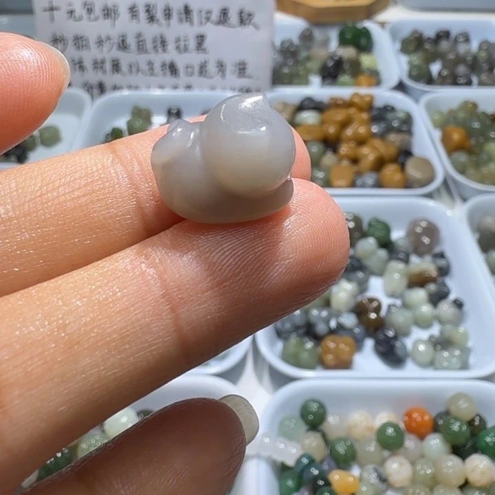 未镶嵌和田玉珠宝半成品