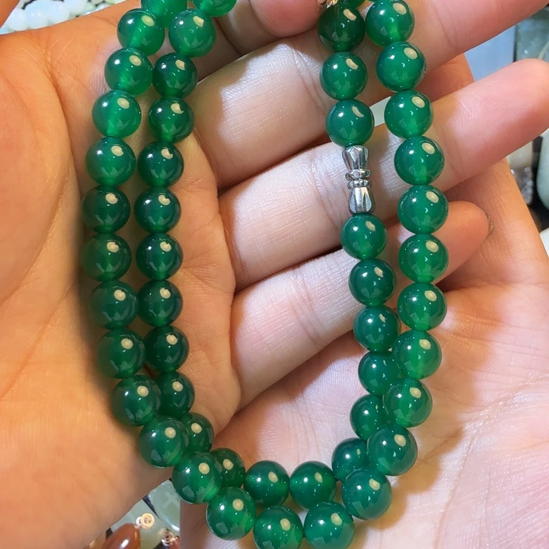 玛瑙/玉髓合金颈饰