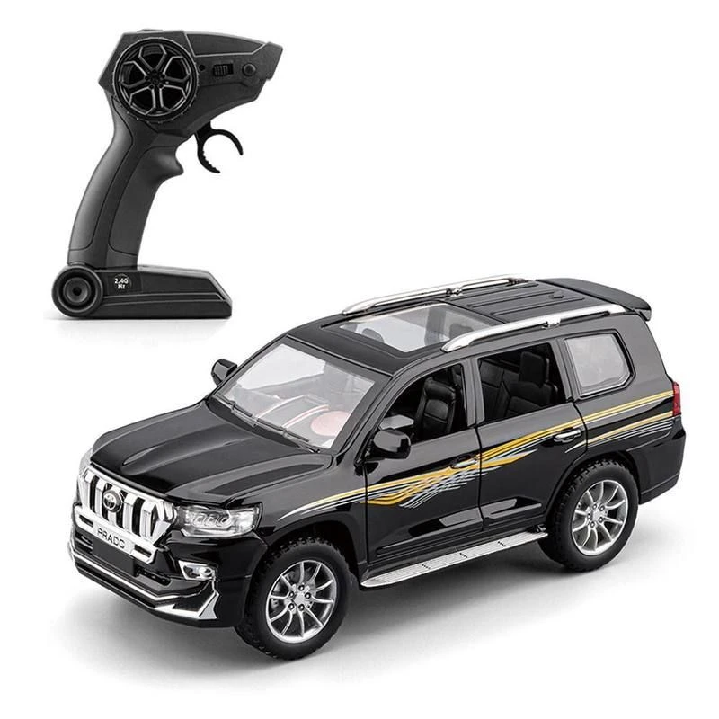 1比24丰田普拉多越野合金遥控车带声光开门男孩玩具雷克LX570模型