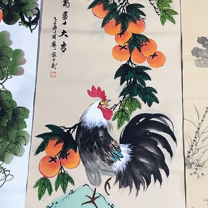 小周画廊的直播间