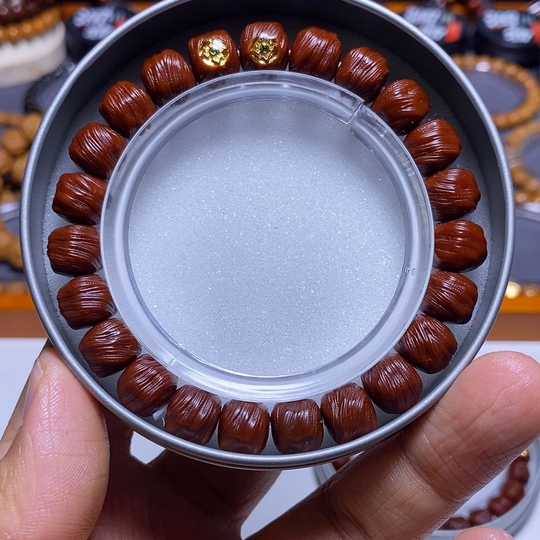 猴头核桃手串牛油膏机刷全品鬼印无相尺寸10+毕业