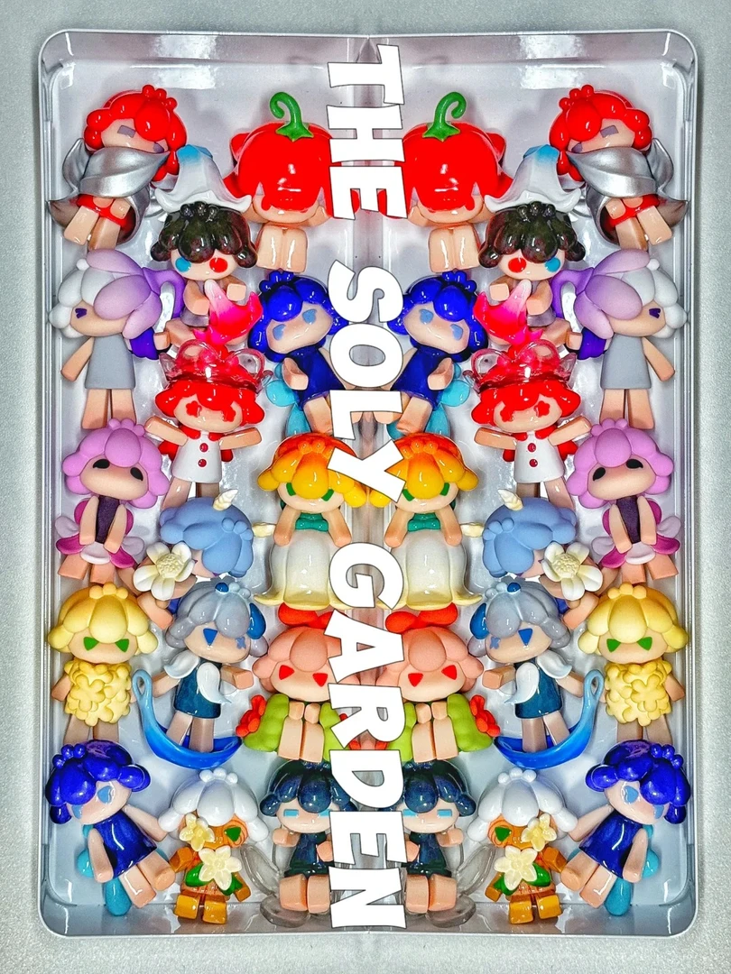 【貂蝉】拆盒soly the solygarden 16人格-直播现拆-拆开不退！！