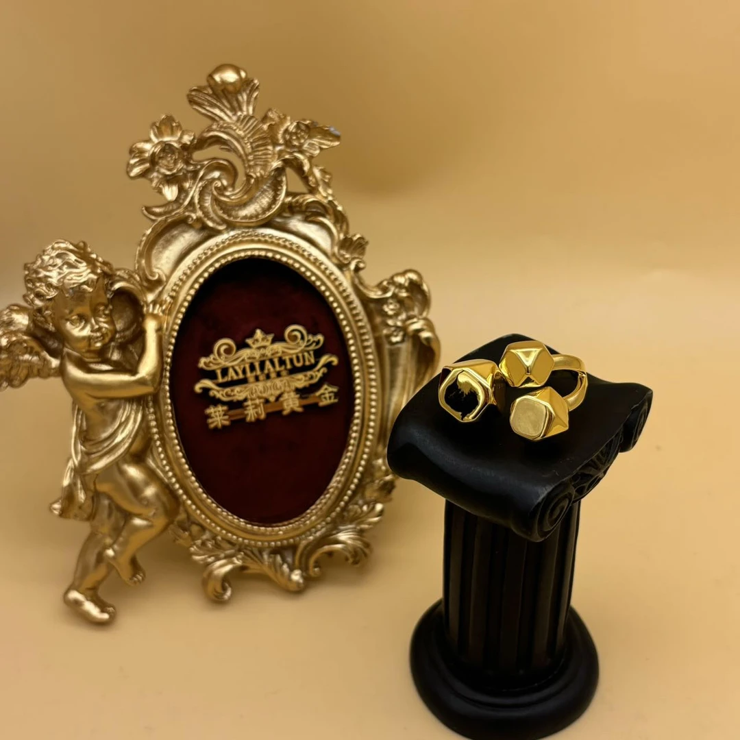 A播 4.45g 足金999 戒指e
