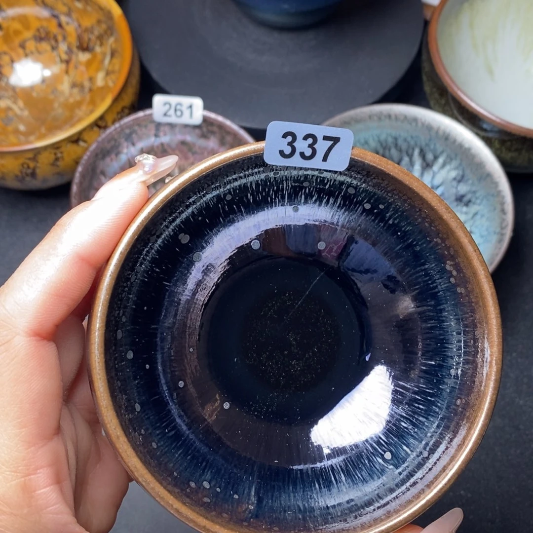茶盏建窑建盏主人杯337