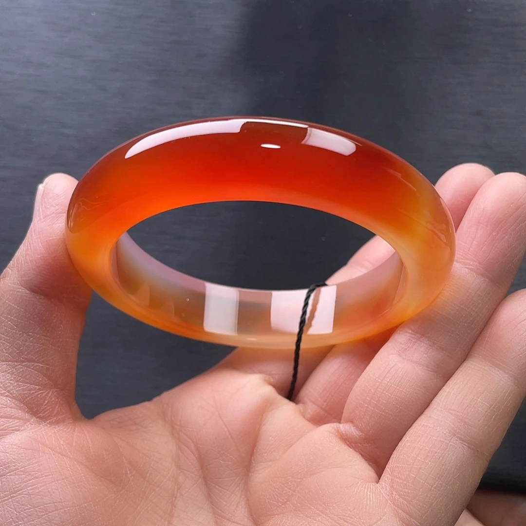 玛瑙/玉髓未镶嵌手镯58圈口