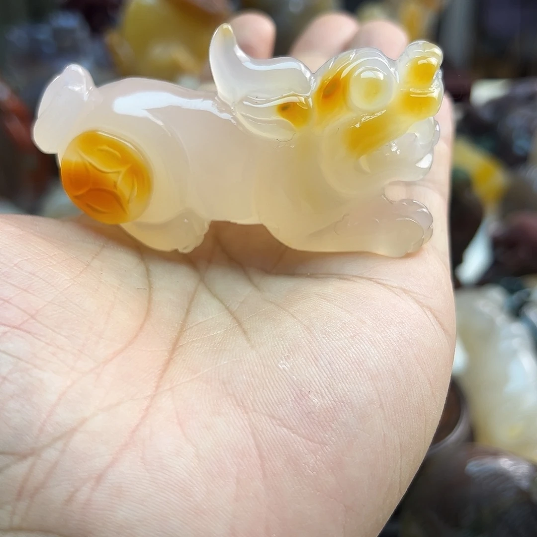 玛瑙/玉髓合金颈饰