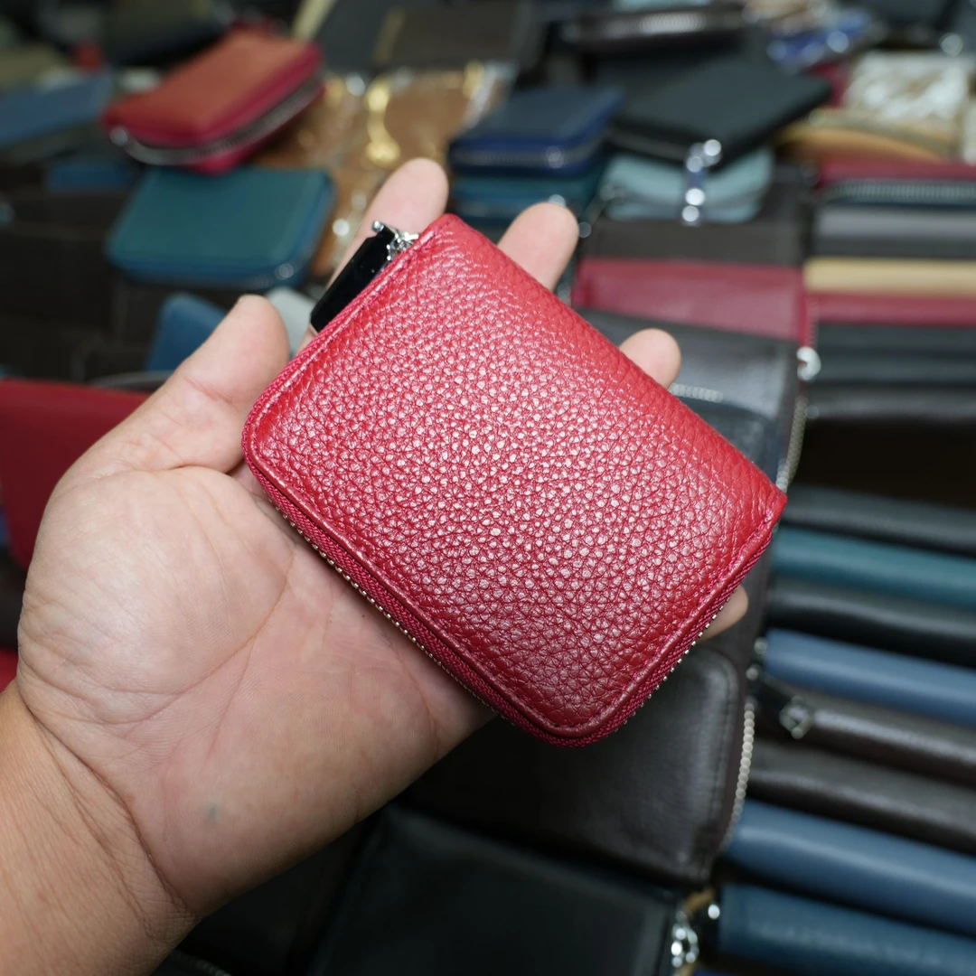 【喜龙哥推荐】广州头层牛皮卡包钱夹皮卡包卡片档证件包时尚简约