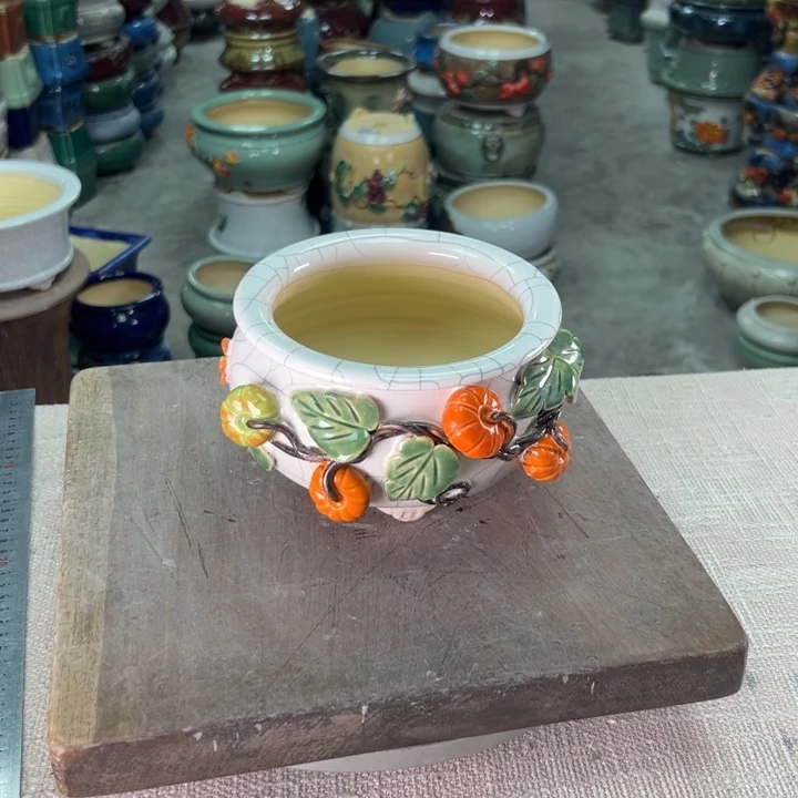 泳坤堂石湾盆陶瓷