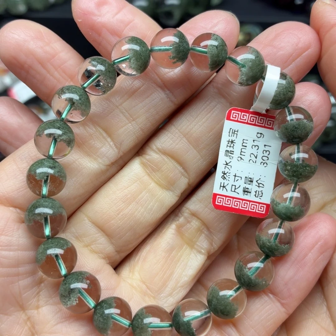 水晶手链未镶嵌天然水晶