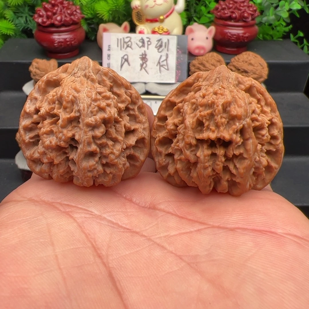 把件文玩核桃百花山