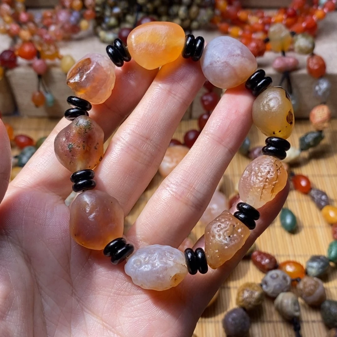 玛瑙/玉髓手链未镶嵌