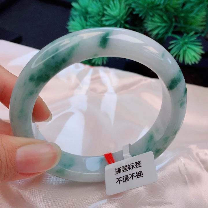 未镶嵌手镯翡翠59圈