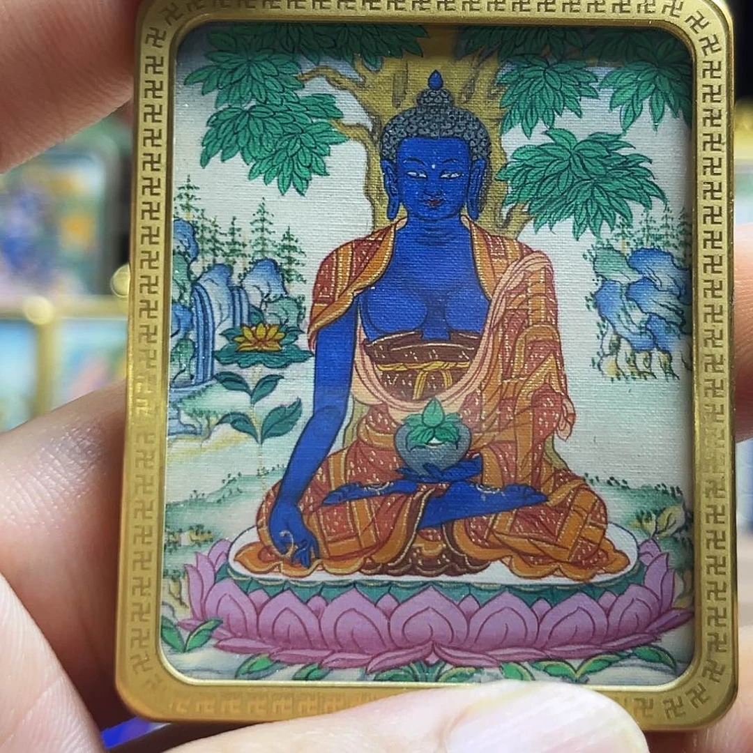 吊坠洋****氓药师，藏卡，纯手绘