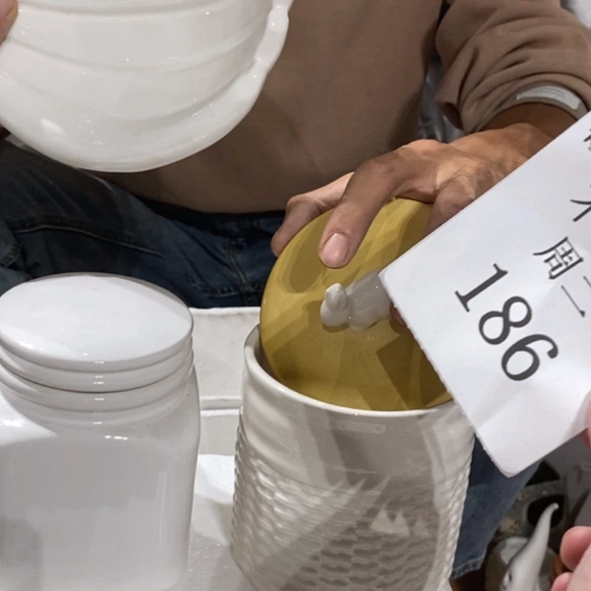 【闪购商品】摆件冰***水陶瓷摆件瑕疵特卖
